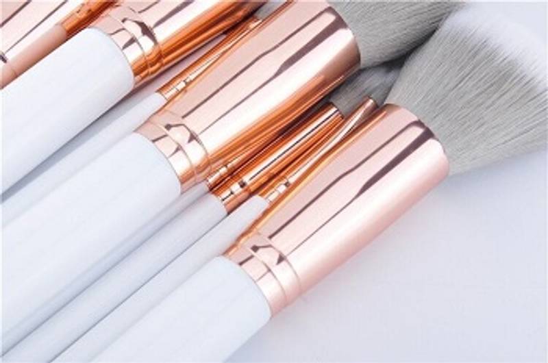 NL - BØRSTESETT HVIT - Til Bryn & Make-Up