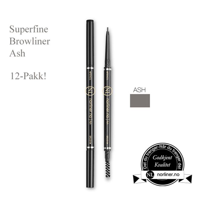 Hovedbilde NL-Superfine Browliner Grå 12-Pakk!