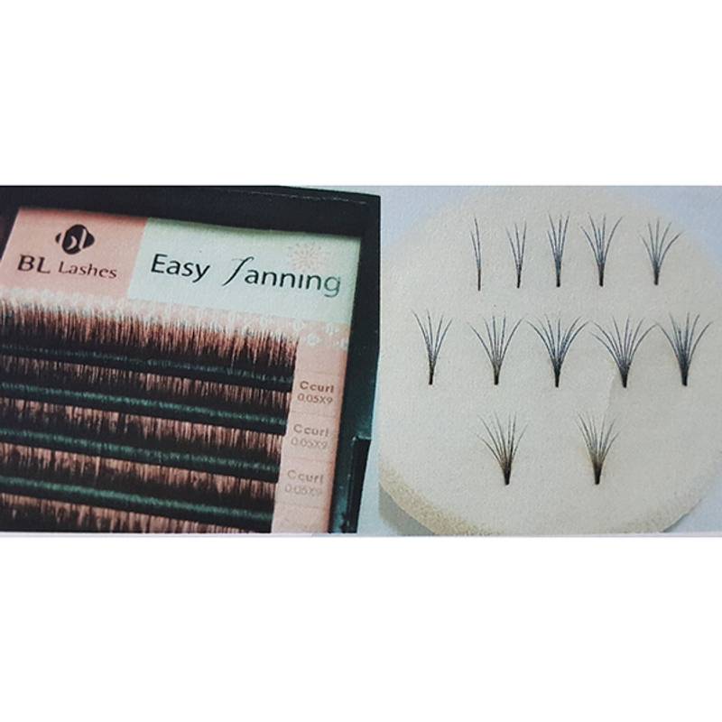 BL-EASY FANNING FEATHER C-CURL 0,07-Mix 9-13mm