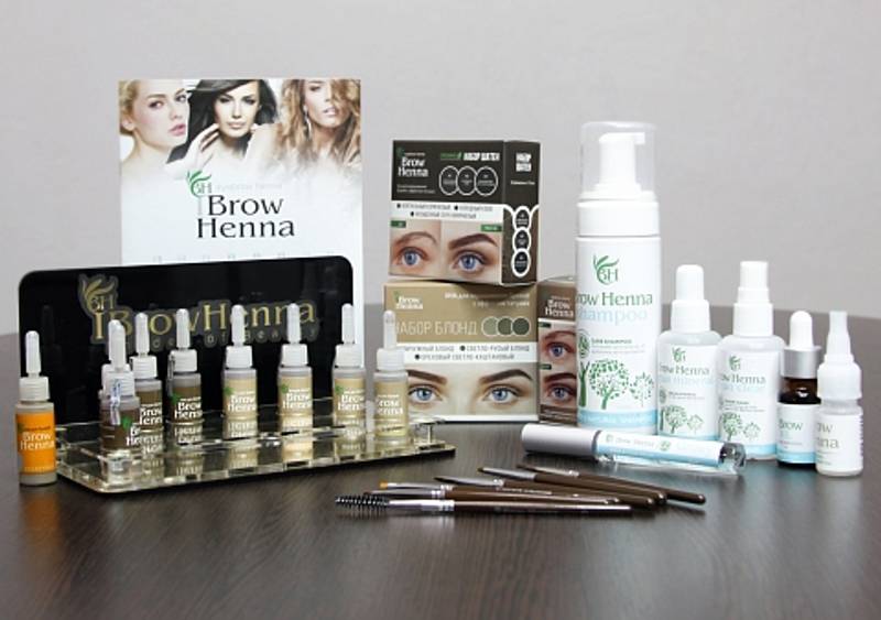 Hovedbilde LB-BH BROW HENNA Stativ for 12 farger