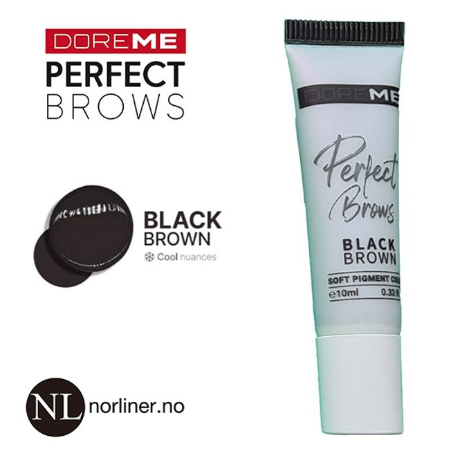 Hovedbilde MT-DOREME Perfect Brow BLACK BROWN 10ml